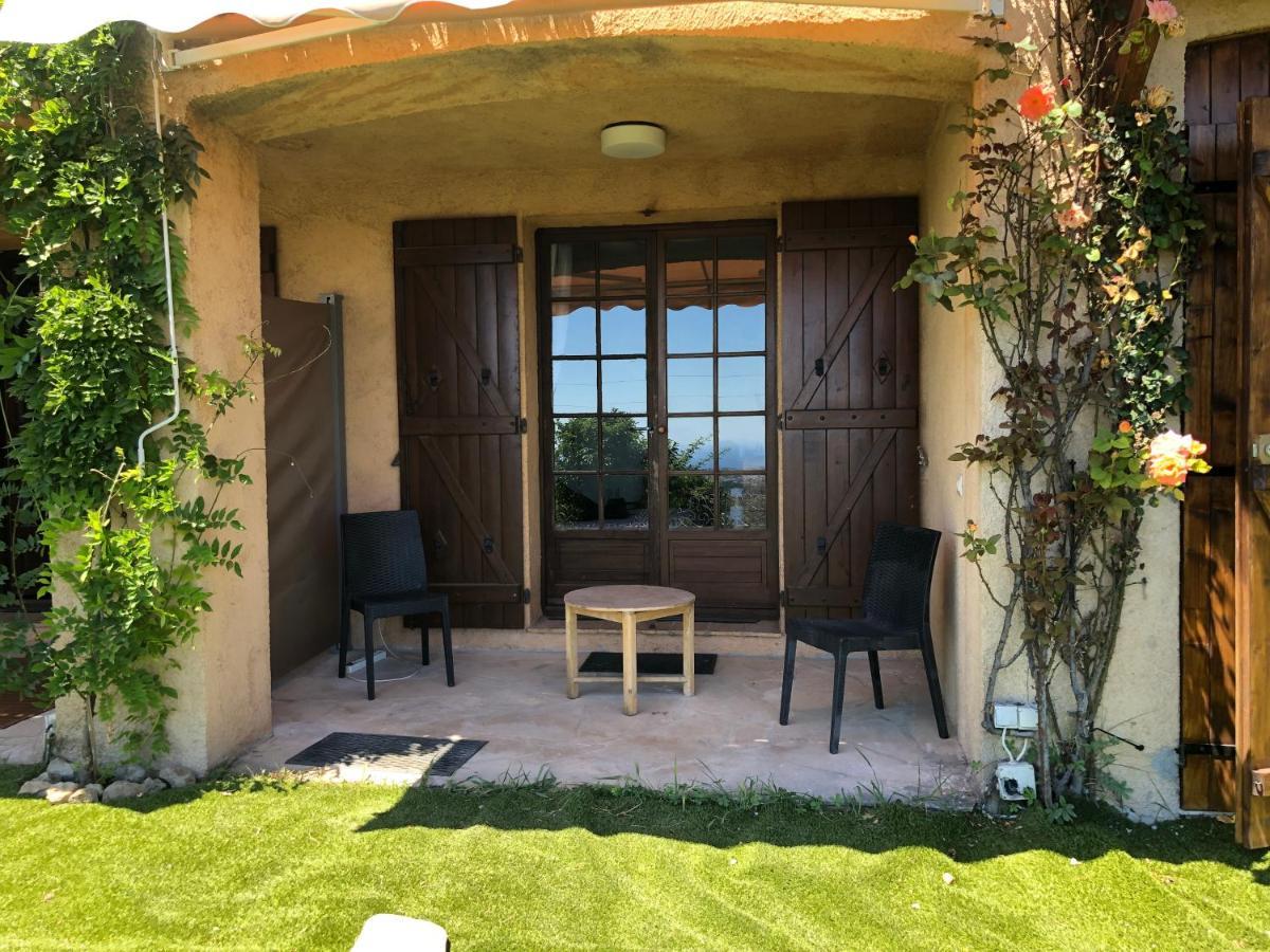 "Aux Balcons Du Riou" Avec Vue Mer 180 Degres Vence Kültér fotó