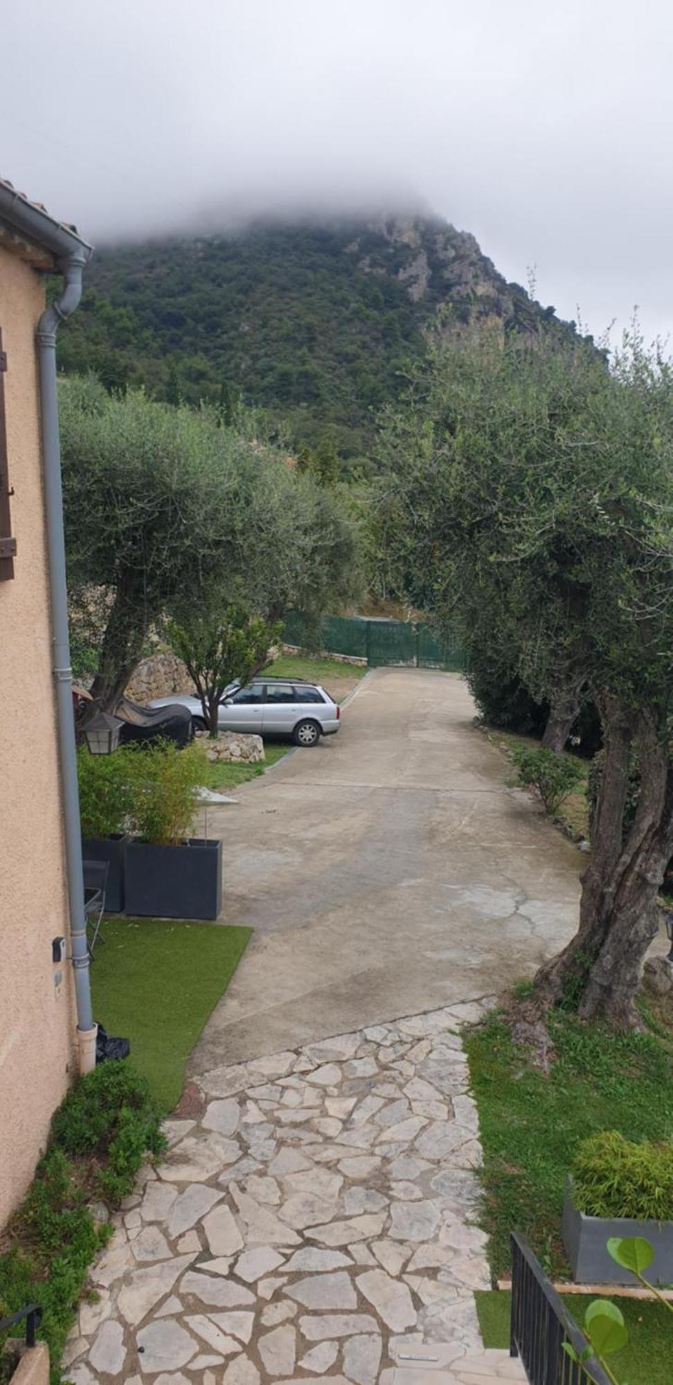 "Aux Balcons Du Riou" Avec Vue Mer 180 Degres Vence Kültér fotó